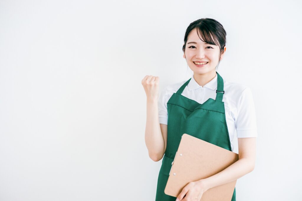 介護職の女性